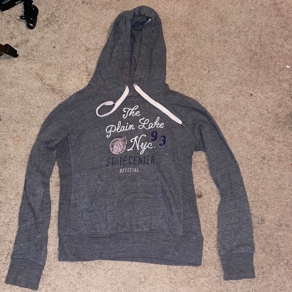 Grey hoodie